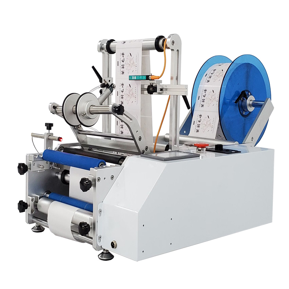 Semi-automatic round bottle labeling Machine - Image 4