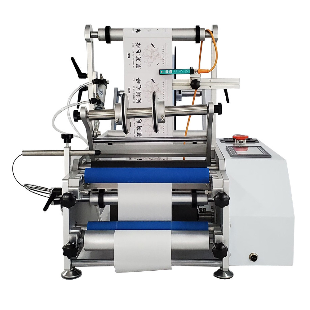 Semi-automatic round bottle labeling Machine - Image 5